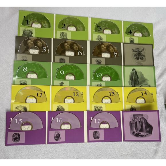 Harry Potter And The Half-Blood Prince 17 CD Audio Book Jim Dale Unabridged Set - Picture 2 of 7